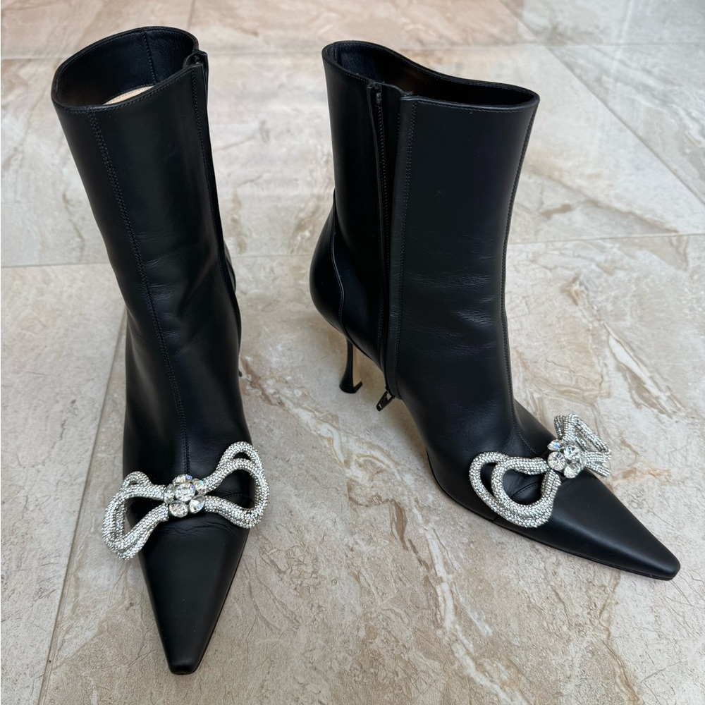 Mach & Mach Crystal Boots 🖤🖤🖤